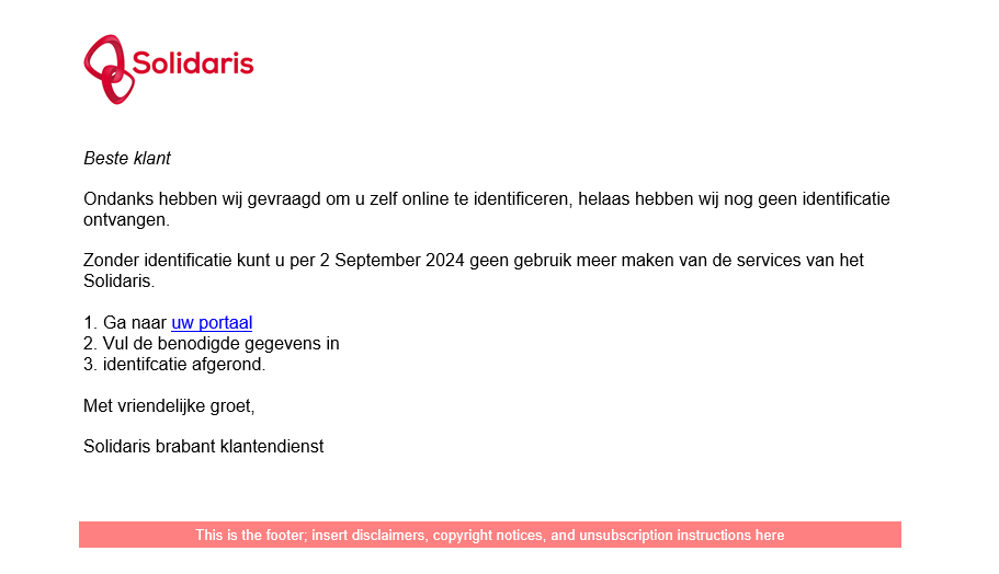 phishing voorbeeld